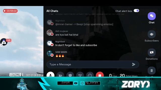 BGMI LIVE: Boom Bam Aajo Sab Rank Push To Conqueror смотреть онлайн