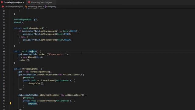 Java Swing Threading Basics смотреть онлайн