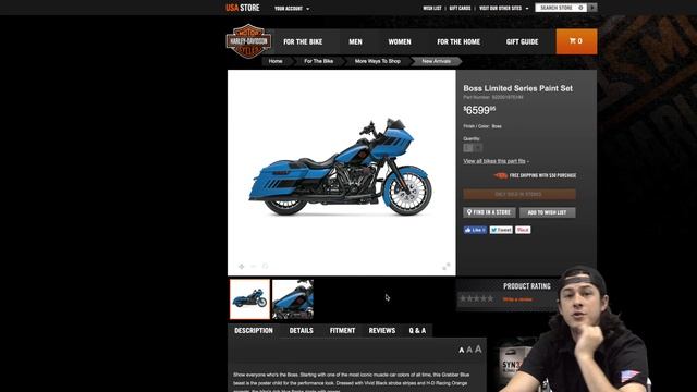 2018 Road Glide | Custom Paint Set "Boss" смотреть онлайн