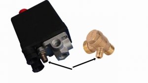 177. Как сделать компрессор с блоком автоматики и ресивером из компрессора от холодильника.