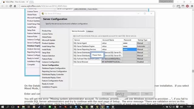 Instalasi SQL Server 2014 - 1106122108 смотреть онлайн