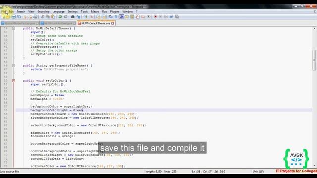How to Easily Change Look and Feel of Java Project - JTattoo Part-2 смотреть онлайн