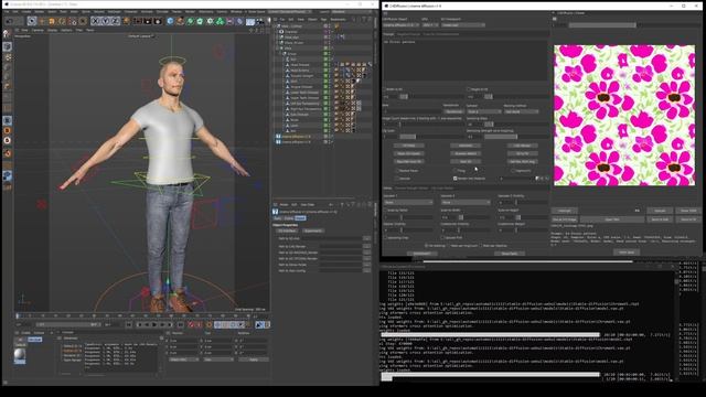 Cinema4D and Stable Diffusion. Render into Material. смотреть онлайн