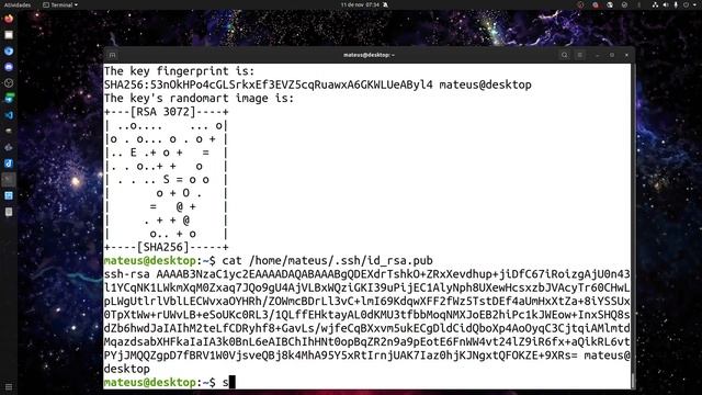 CRIANDO E CONFIGURANDO CHAVE SSH смотреть онлайн