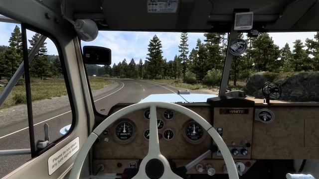 American Truck Simulator 2023 1.47 White Western Star by Mason Shop / Trailer by Mario Joguim смотреть онлайн