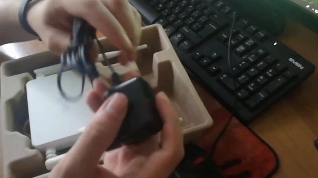 Распаковка маршрутизатора от фирмы DeTech #detech #роутер #wifi