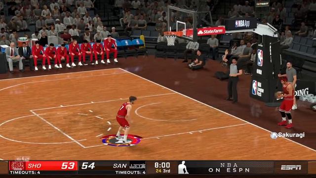 NBA 2K21 Slam Dunk Mod Edition Shohoku VS Sannoh (SHOHOKU FOR THE WIN) смотреть онлайн