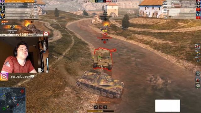 WoT Blitz - Легкий танк Рушка Ru 251 творит грязь ● Гайд как играть на ЛТ и 7000 DMG (WoTB) смотреть онлайн