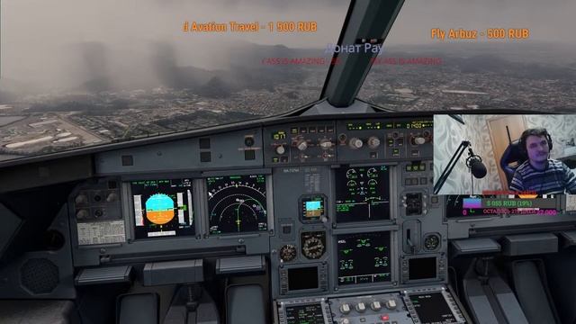 #MSFS2020 Летим на B737-600 И Fenix A320 AFL777 ИЗ Сан-Паулу в Рио-Деженейро смотреть онлайн