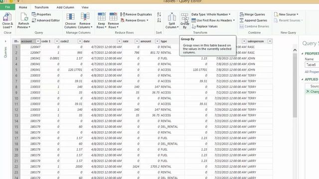 Group and Total using Power Query in Excel смотреть онлайн