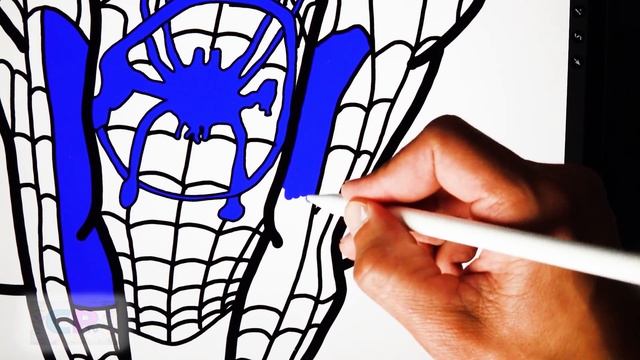 Spider-man Miles Morales on IPad Pro Coloring Pages/Elektronomia - Sky High [NCS Release] смотреть онлайн