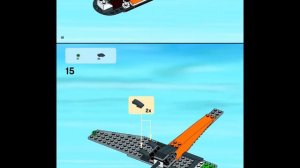 LEGO SITY Арктический грузовой самолёт - 60064 ARCTIC SUPPLY PLANE LEGO №4