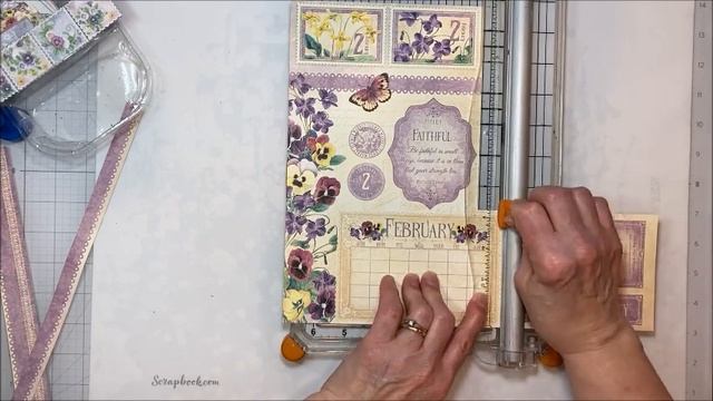 Graphic 45 Flower Market Folio Tutorial January February смотреть онлайн