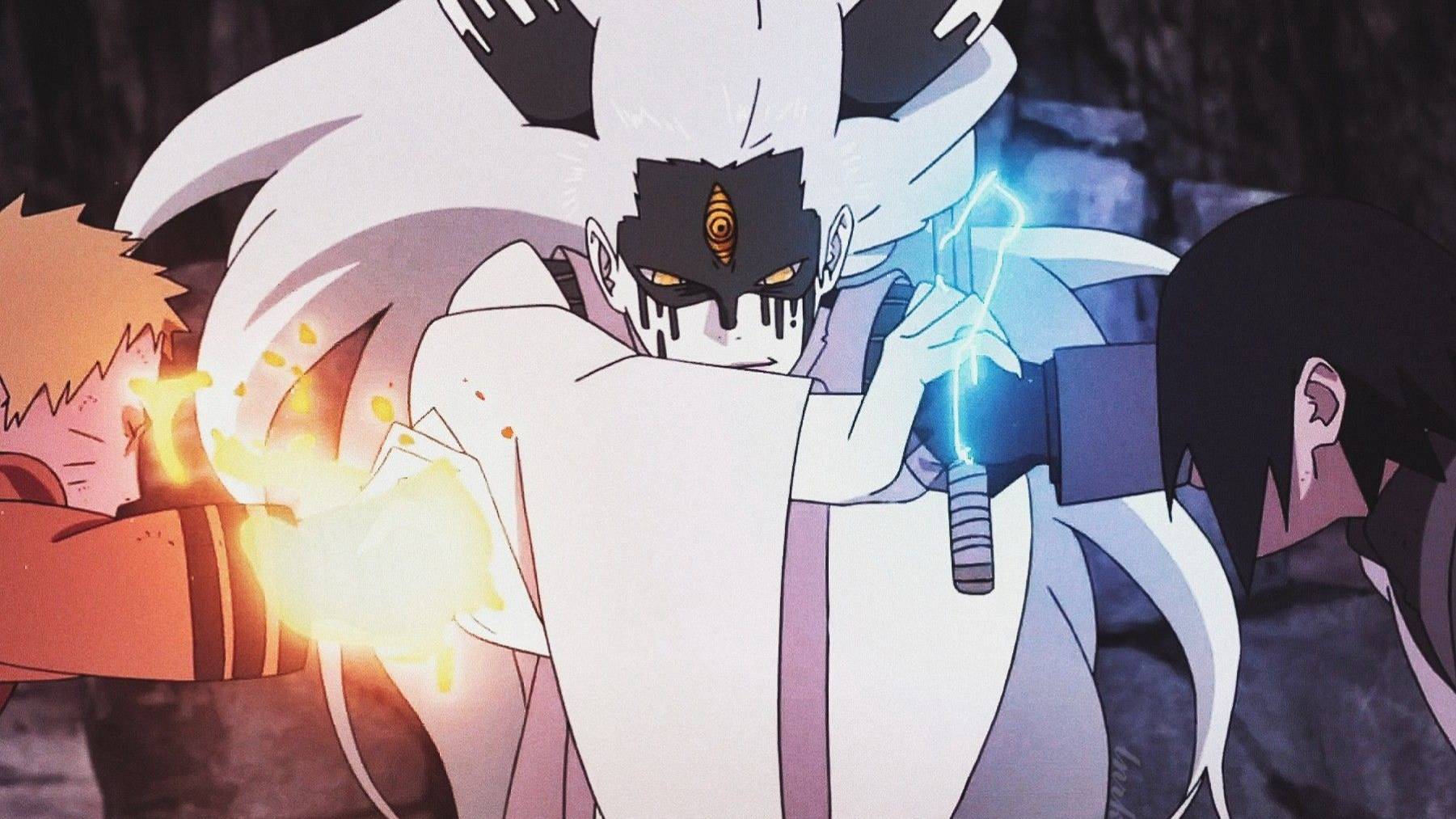 Naruto And Sasuke Vs Momoshiki / Boruto: Naruto Next Generations [4K 60FPS]