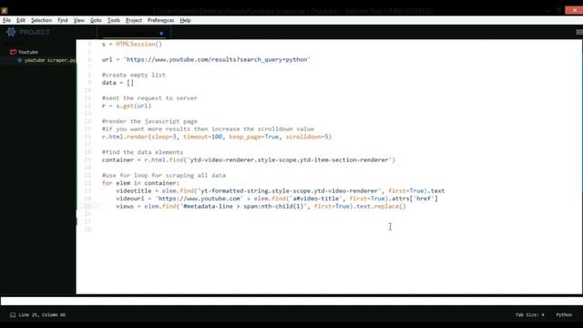 How to scrape youtube data | Python Web Scraping смотреть онлайн