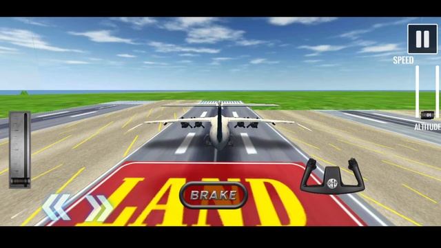 Airplane Fly 3D : Flight Plane Sinulator - Airplane Games - Android Gameplay смотреть онлайн