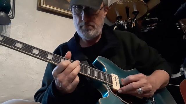 Clean tryout P90 D'Angelico Boardwalk DC Premiere guitar смотреть онлайн