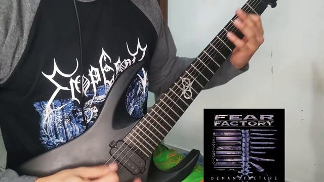 Fear Factory - Self Bias Resistor guitar cover смотреть онлайн