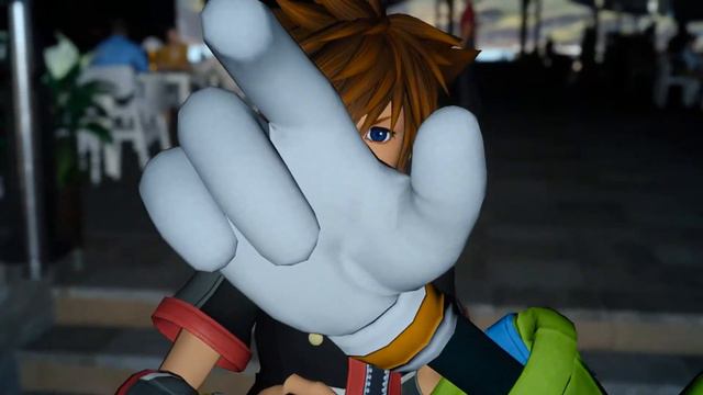 Sora Roxas Goofy And Xion Meet Xehanort In A Resort Final Fantasy Mod смотреть онлайн