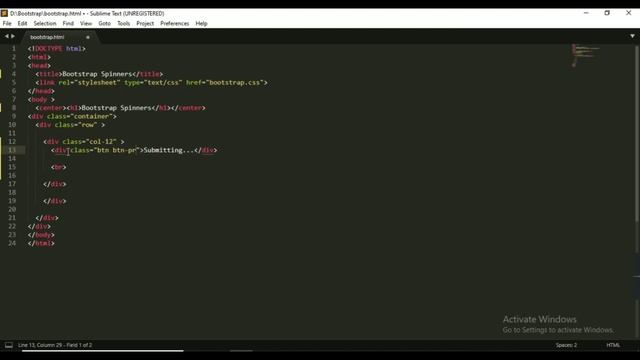Bootstrap spinner Utility | Bangla|CODINGX смотреть онлайн