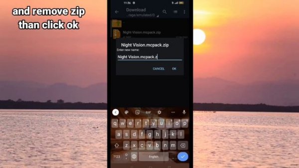 simple process file import export in Android for Minecraft pe 1.20