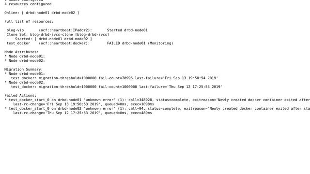 DevOps & SysAdmins: Docker container failed to run with pacemaker resource agent смотреть онлайн