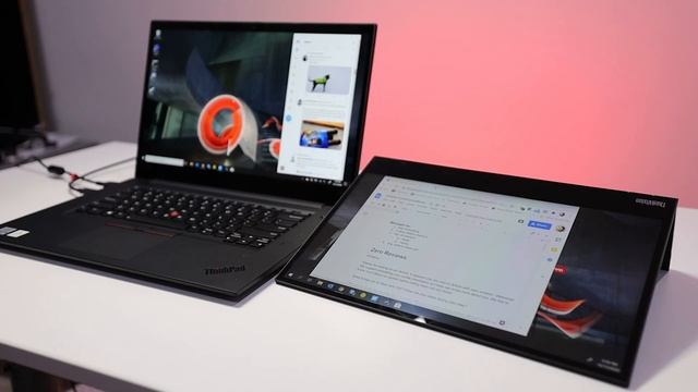 Lenovo ThinkVision M14t Review: Portable display for creators смотреть онлайн