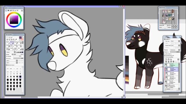 Chib pack commissions - Speedpaint смотреть онлайн