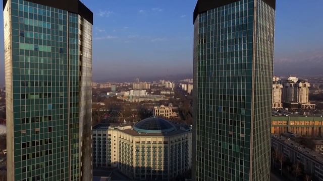 Алматы С Высоты Птичьего Полета. Almaty Aerial View смотреть онлайн