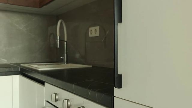 Угловая кухня под потолок "Бруклин" смотреть онлайн