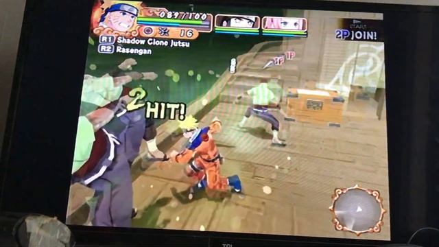 Naruto uzumaki chronicles 2 PS2 Gameplay смотреть онлайн