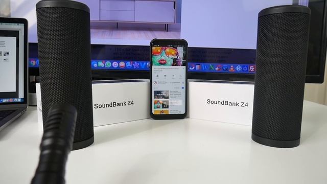 ZENBRE Z4 Bluetooth Speakers (TWS) True Wireless Stereo Sound смотреть онлайн