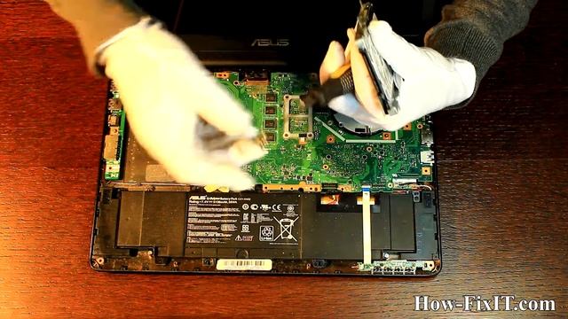 How to install SSD in Asus F402, X402 | Hard Drive replacement смотреть онлайн