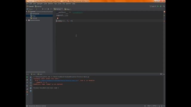 Python (3.4) 21 - Importare file esterni смотреть онлайн