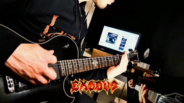 Exodus - Shudder to think ( guitar cover) смотреть онлайн