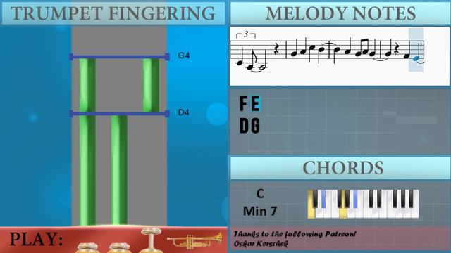 SUPER EASY: How to play Comedy by Gen Hoshino on Trumpet (Tutorial) смотреть онлайн