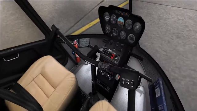 Fsx. Пробный Полет на Вертолете Robinson R66
