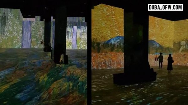 Infinity Des Lumieres Dubai Mall - Digital Art Experience in Dubai