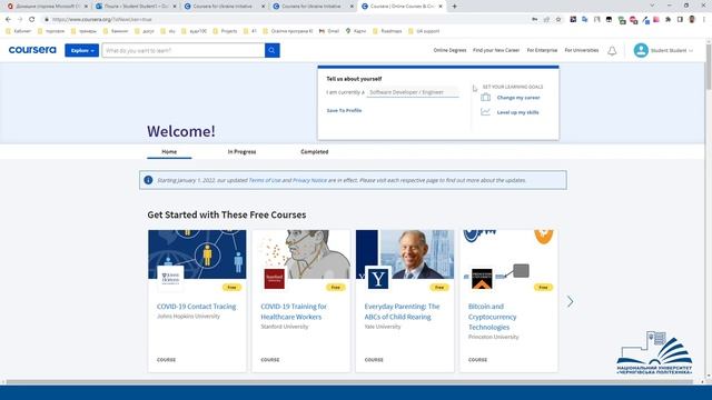Як отримати безкоштовний доступ до курсів на Coursera, якщо ти український студент. смотреть онлайн