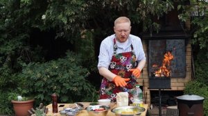 СУПЕР СОЧНАЯ КУРИНАЯ ГРУДКА / Рецепт курицы на мангале / куриный шашлык+овощи гриль и вкусный соус