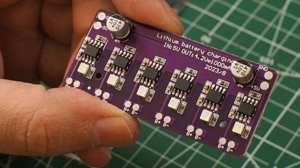 Шести канальный модуль зарядки Li-ion на TP4056