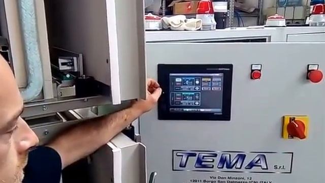 TEMA линия ламинирования - вакуумная система смотреть онлайн