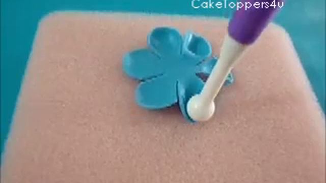 How to make 6 petals flower? Easy, simple steps tutorial смотреть онлайн