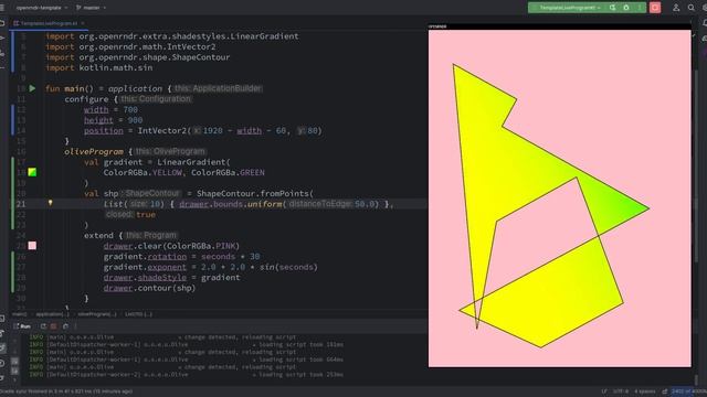 OPENRNDR shaders #1: orx-shade-styles, linear and radial gradients смотреть онлайн