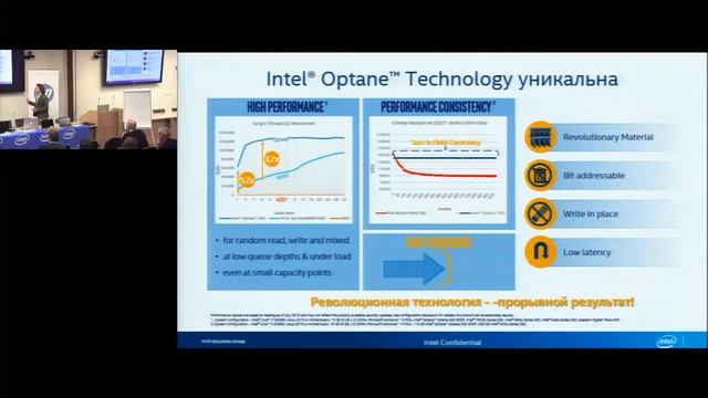 Доклад «Intel Optane Memory. Дёшево и сердито» смотреть онлайн