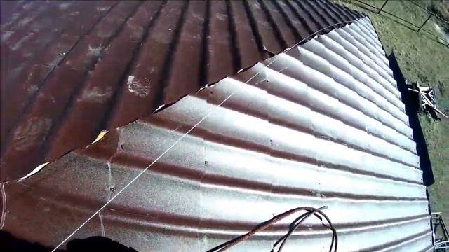 СИП панельный дом от фундамента до крыши 14. Конек и очень с...ка сильный ветер. смотреть онлайн