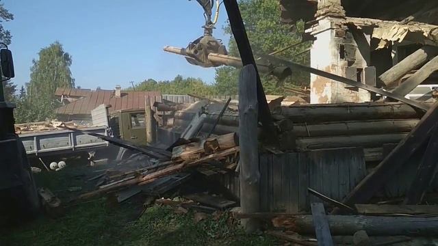Ломать не строить. Снос деревянного дома за 6 часов смотреть онлайн