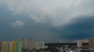 Как появляются грозовые тучи. ТАЙМЛАПС