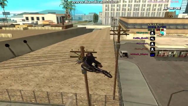 Трюки в самп на BMX | Trucs in samp on BMX смотреть онлайн