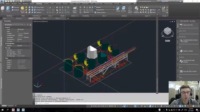 Clipping a 3D Xref in Autocad смотреть онлайн